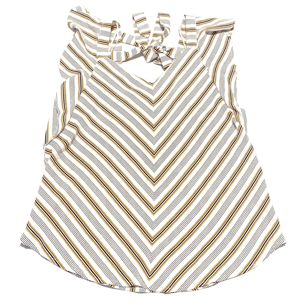 (4/$25)E&M Back Tie Top